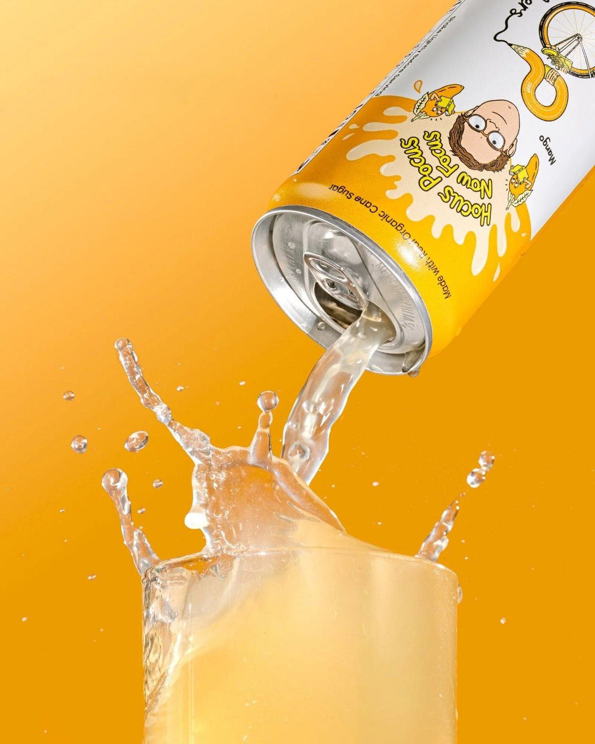 Hocus Pocus Now Focus pouring into a glass